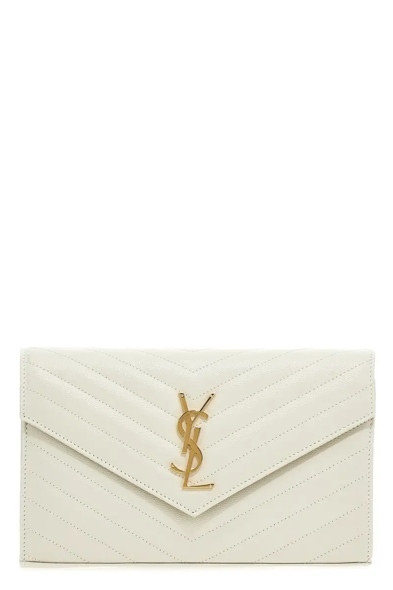 Tracolla 'Monogram' Bianco