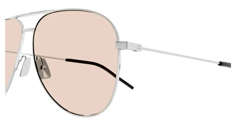 Unisex CLASSIC 11 072 Occhiali da sole Metallo Argento Pilot miniatura 3