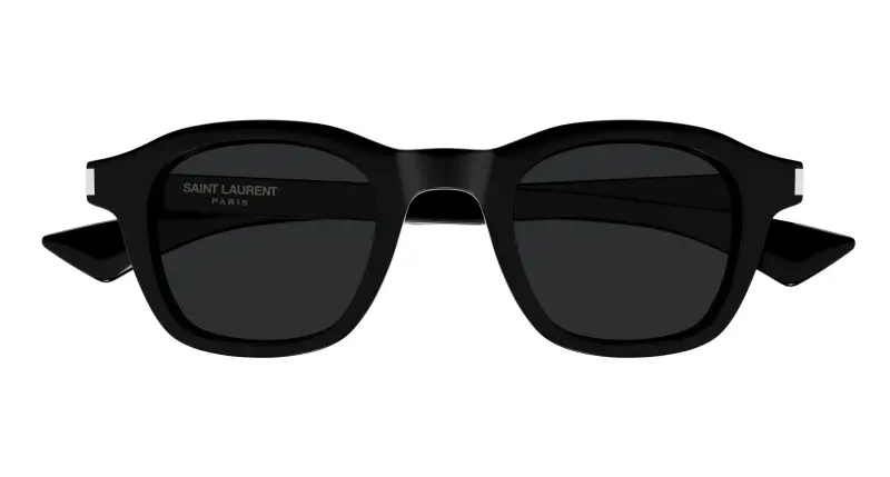 Unisex SAINT LAURENT SL 880 001 Occhiali da sole Acetato Nero Nero Rotonda miniatura 2
