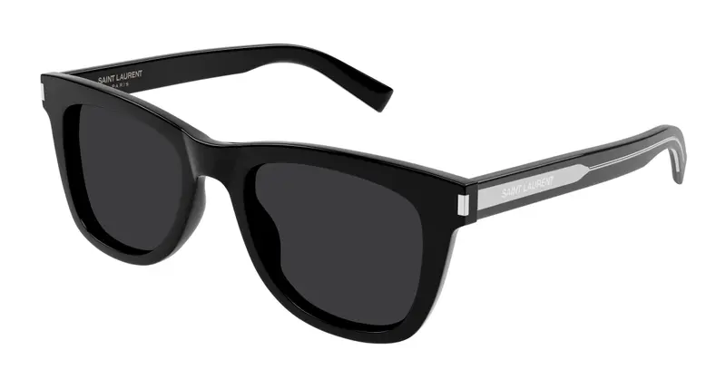 SAINT LAURENT Unisex SL 712 001 Occhiali da sole Acetato Nero Nero Cat Eye