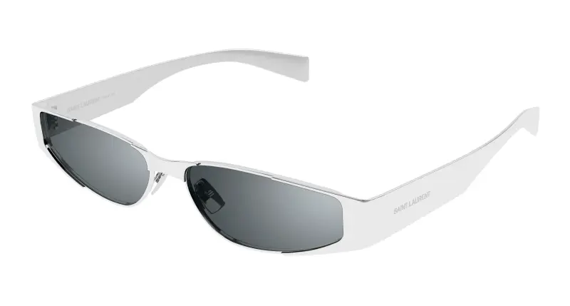 Unisex SL 739 001 Occhiali da sole Metallo Argento Argento Cat Eye