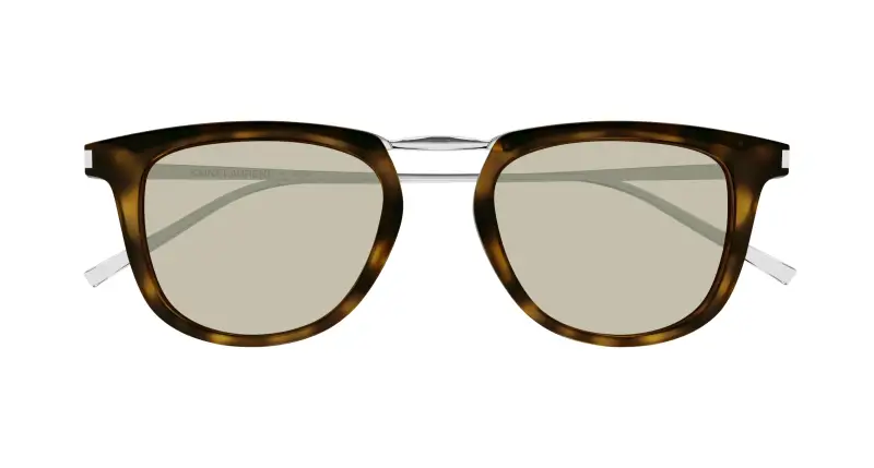 Unisex SL 753 007 Occhiali da sole Acetato Havana Marrone Rotonda miniatura 2