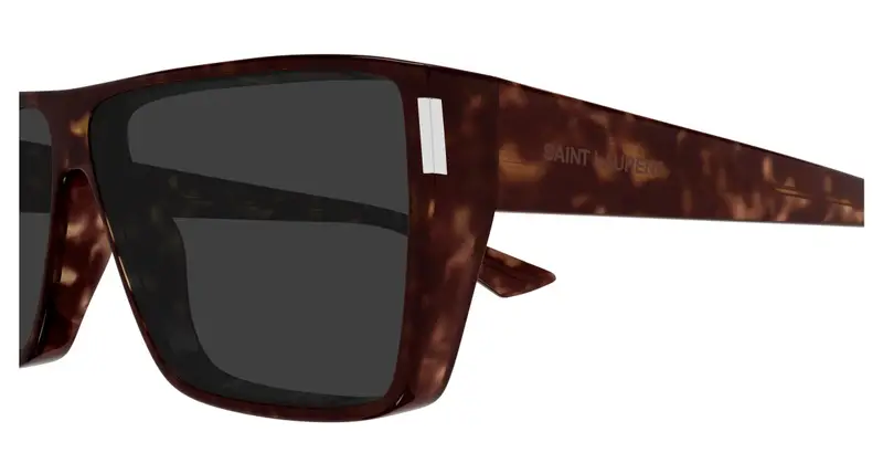 SAINT LAURENT Unisex SL 757 002 Occhiali da sole Bio-iniettato Havana Grigio Squadrata miniatura 2