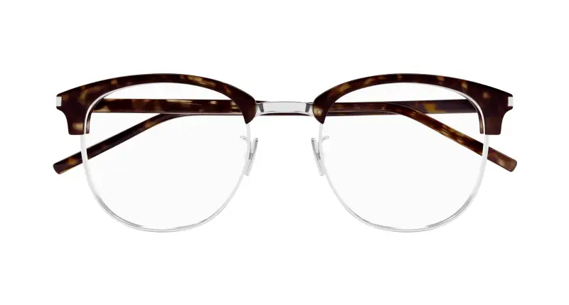 Unisex SL 779 002 Montature da vista Acetato Havana Trasparente Rotonda miniatura 2