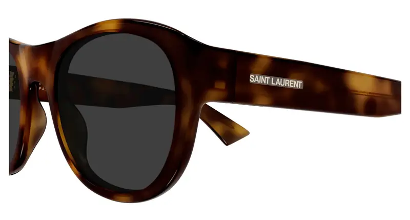 SAINT LAURENT Unisex SL 798 MAXIME 003 Occhiali da sole Acetato Havana Grigio Rotonda miniatura 2