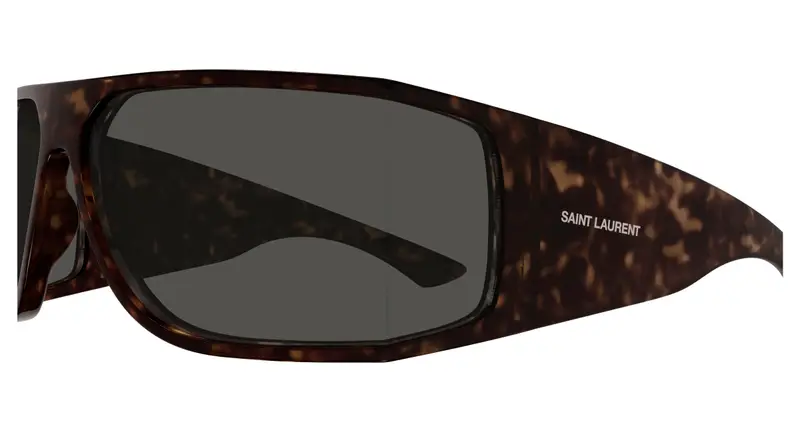 SAINT LAURENT Unisex SL 806 002 Occhiali da sole Bio-iniettato Havana Grigio Squadrata miniatura 2