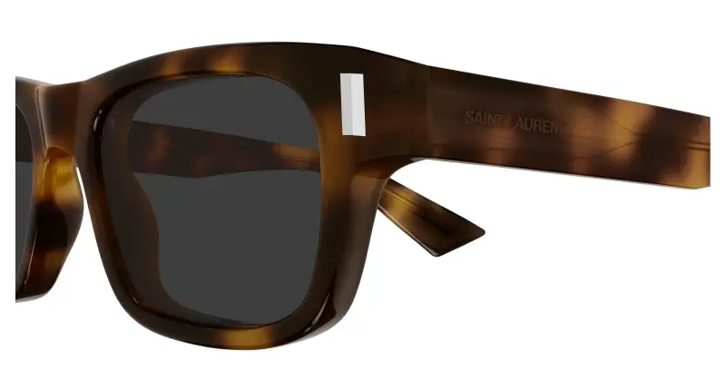 Unisex SL 83 002 Occhiali da sole Acetato Havana Grigio Squadrata miniatura 3