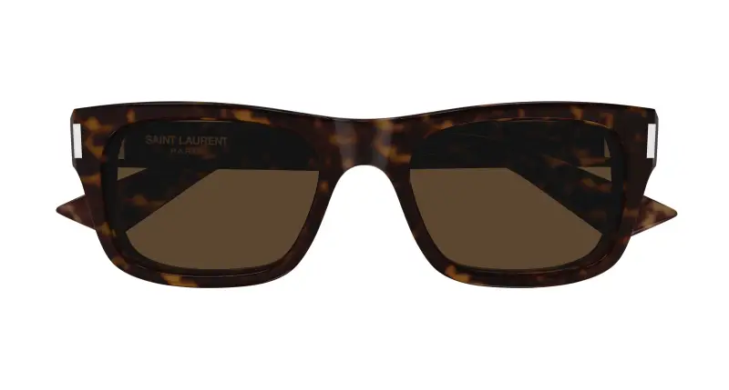 Unisex SL 83 004 Occhiali da sole Acetato Havana Marrone Squadrata miniatura 2