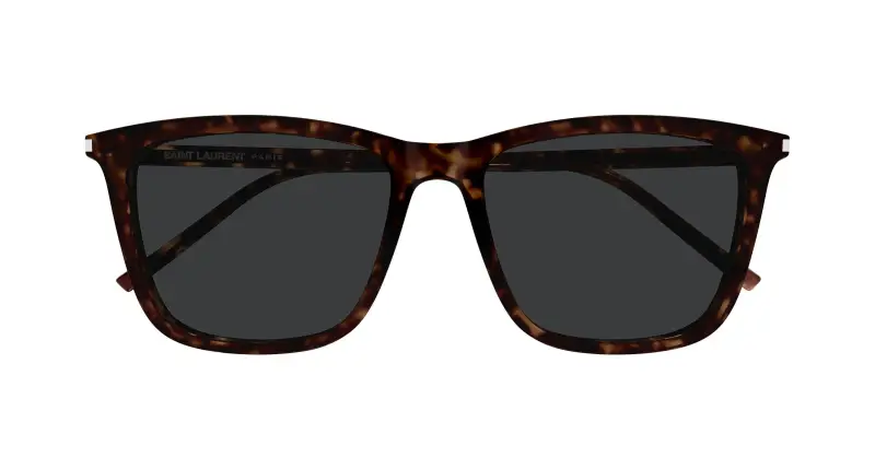 Unisex SL 851 002 Occhiali da sole Acetato Havana Grigio Squadrata miniatura 2