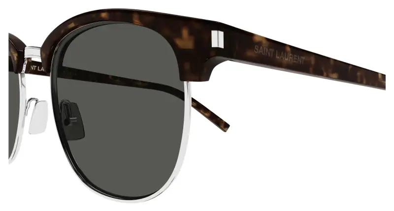 SAINT LAURENT Occhiali da sole Uomo Grigio 3530458 miniatura 3