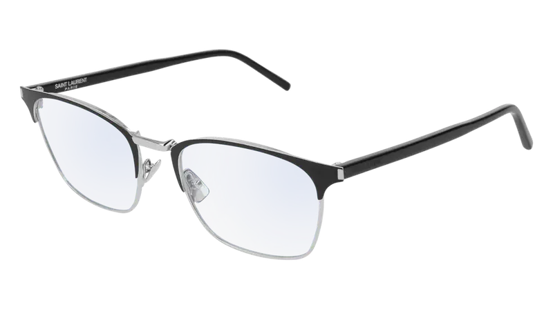 SAINT LAURENT Uomo SL 224 002 Montature da vista Metallo Nero  Squadrata