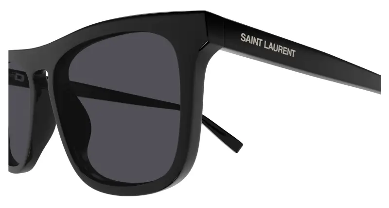 SAINT LAURENT Occhiali da sole Uomo Nero 3532066 miniatura 3