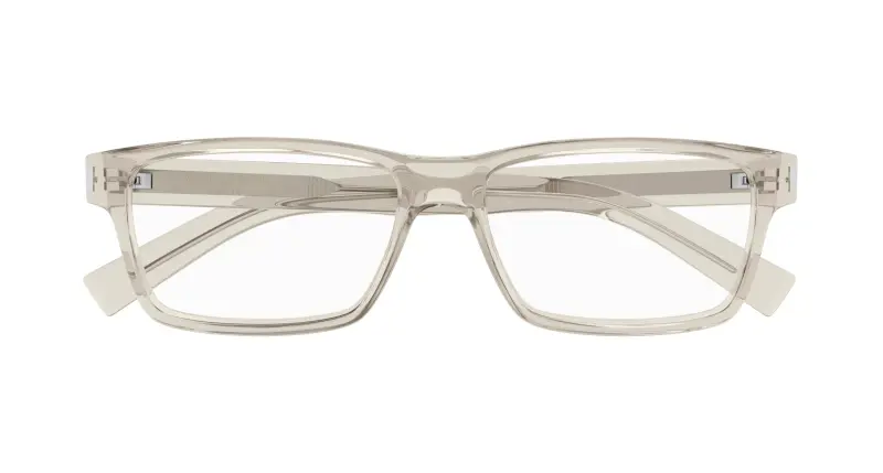 Uomo SL 622 013 Montature da vista Acetato Giallo Trasparente Squadrata miniatura 2