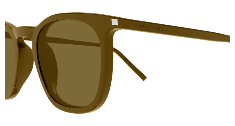 SAINT LAURENT Occhiali da sole Uomo Marrone 3531198 miniatura 3