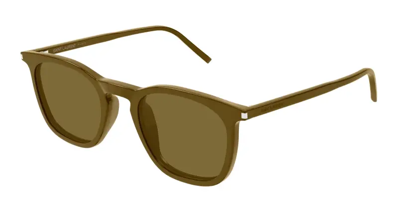 SAINT LAURENT Occhiali da sole Uomo Marrone 3531198