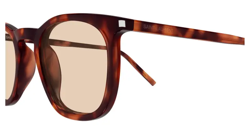 SAINT LAURENT Occhiali da sole Uomo Marrone 3530452 miniatura 3