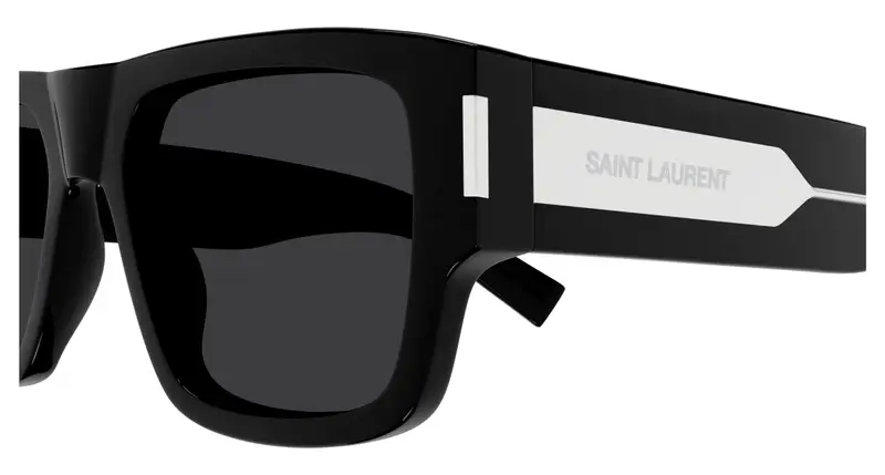 SAINT LAURENT Occhiali da sole Uomo Nero 874364 miniatura 2