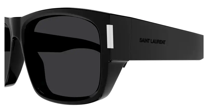 SAINT LAURENT Occhiali da sole Uomo Nero 874466 miniatura 2