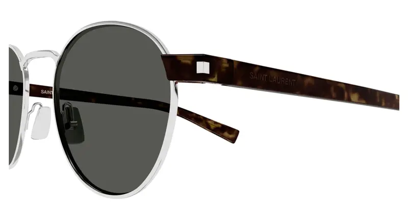 SAINT LAURENT Occhiali da sole Uomo Argento 875166 miniatura 2