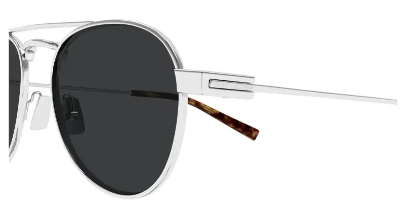 SAINT LAURENT Occhiali da sole Uomo Argento 3529553 miniatura 3