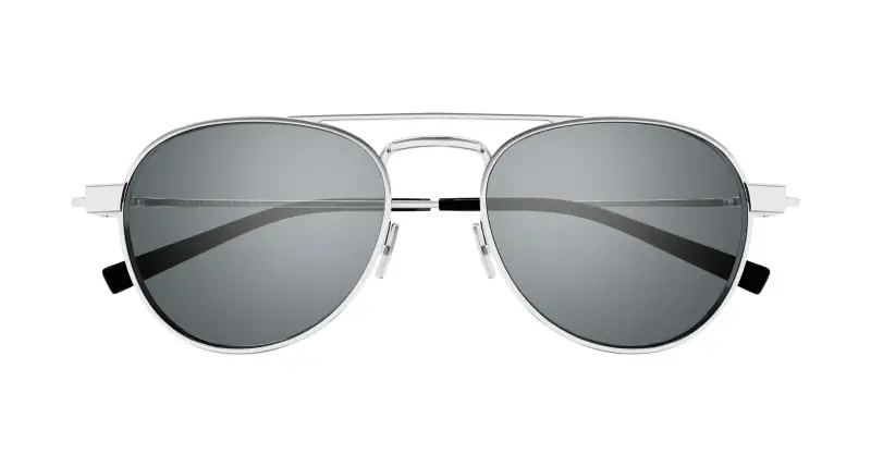 SAINT LAURENT Occhiali da sole Uomo Argento 3529552 miniatura 2