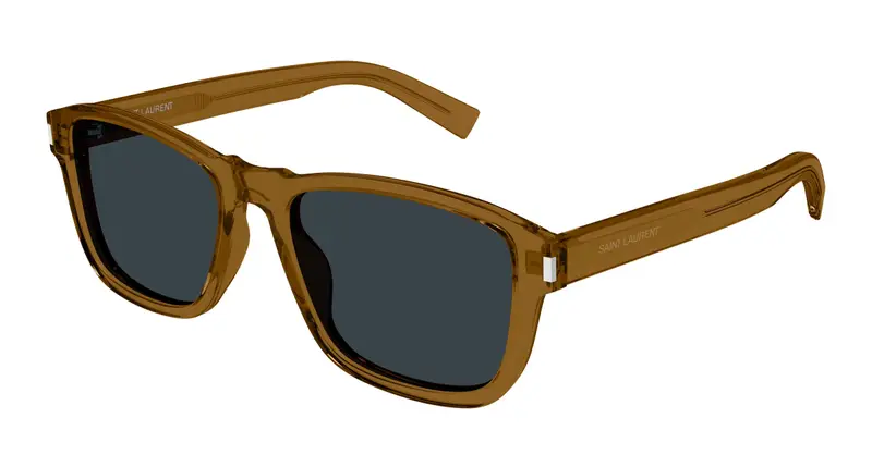 SAINT LAURENT Occhiali da sole Uomo Marrone 875180