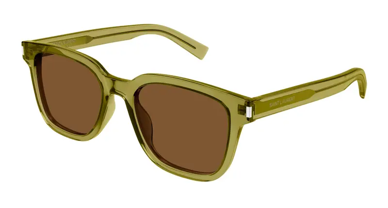 SAINT LAURENT Occhiali da sole Uomo Verde 875131