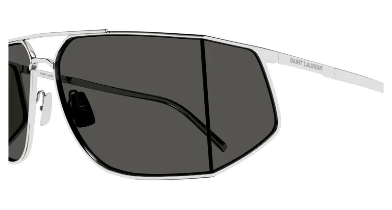 SAINT LAURENT Occhiali da sole Uomo Argento 875082 miniatura 2