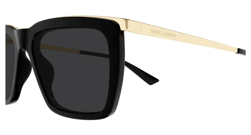 SAINT LAURENT Occhiali da sole Uomo Nero 876621 miniatura 2