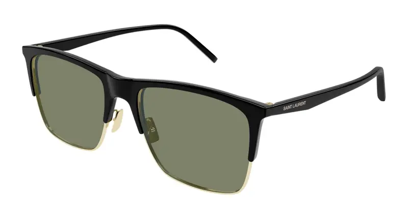 SAINT LAURENT Occhiali da sole Uomo Verde 876614