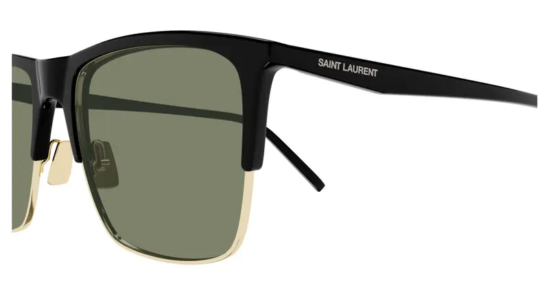 SAINT LAURENT Occhiali da sole Uomo Nero 876614 miniatura 2