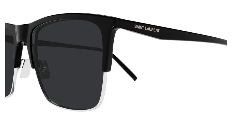 SAINT LAURENT Occhiali da sole Uomo Nero 876613 miniatura 2