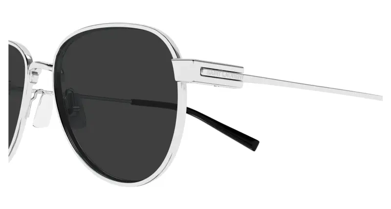 SAINT LAURENT Occhiali da sole Uomo Argento 3529543 miniatura 3
