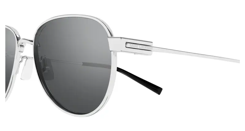 SAINT LAURENT Occhiali da sole Uomo Argento 3529542 miniatura 3
