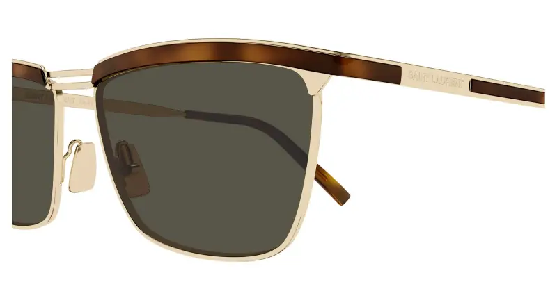 SAINT LAURENT Occhiali da sole Uomo Grigio 3408328 miniatura 3