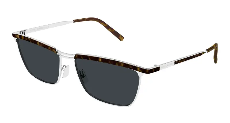 SAINT LAURENT Occhiali da sole Uomo Grigio 3529540