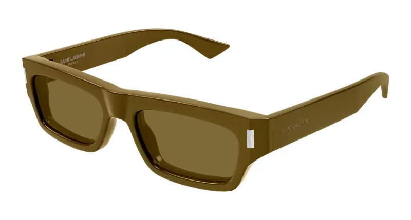 SAINT LAURENT Occhiali da sole Uomo Marrone 3531347