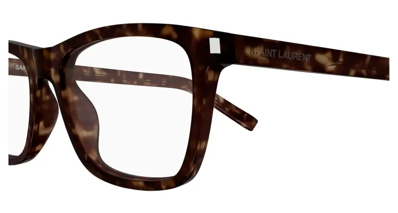 Uomo SL 841 006 Montature da vista Acetato Havana Trasparente Squadrata miniatura 3