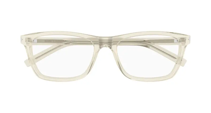 Uomo SL 841 008 Montature da vista Acetato Giallo Trasparente Squadrata miniatura 2