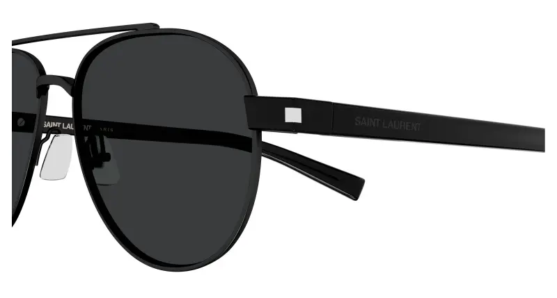 SAINT LAURENT Occhiali da sole Uomo Nero 3532667 miniatura 3