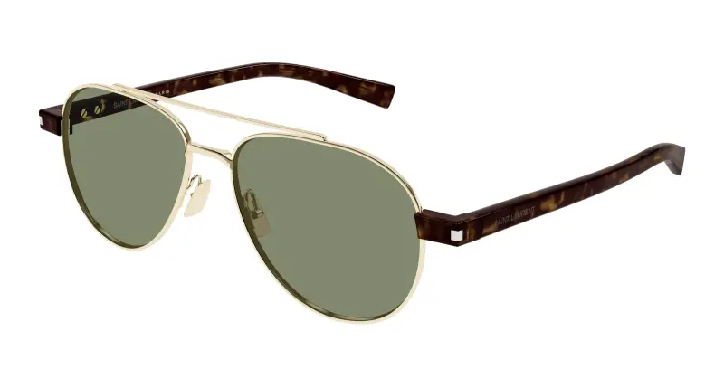 SAINT LAURENT Occhiali da sole Uomo Verde 3408324
