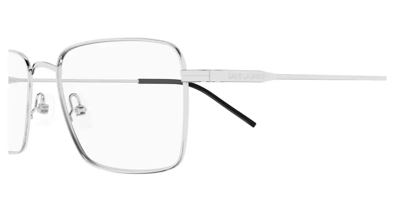 Uomo SL 844 005 Montature da vista Metallo Argento Trasparente Squadrata miniatura 3