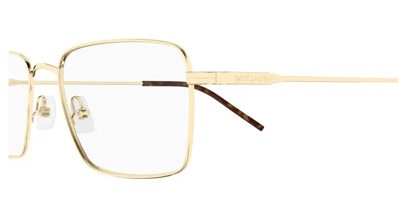 Uomo SL 844 006 Montature da vista Metallo Oro Trasparente Squadrata miniatura 3