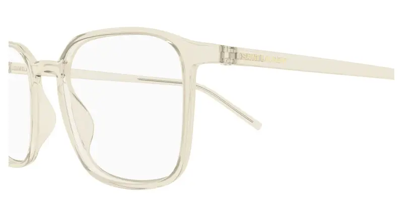 Uomo SL 845 004 Montature da vista Bio-iniettato Giallo Trasparente Squadrata miniatura 3