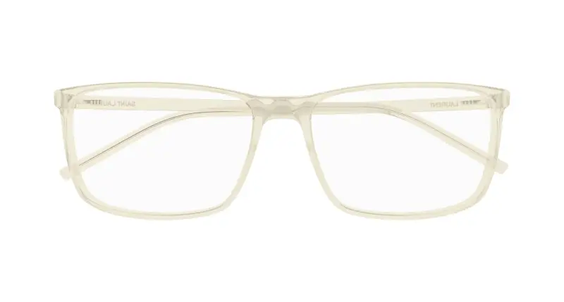 Uomo SL 846 004 Montature da vista Bio-iniettato Giallo Trasparente Squadrata miniatura 2