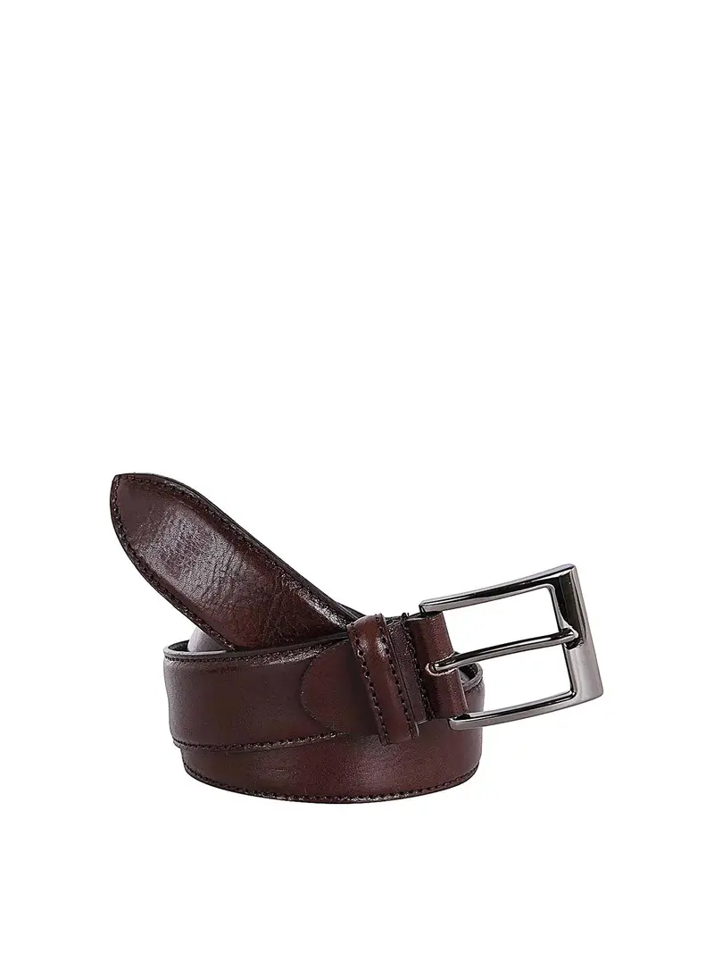 Cintura in pelle Marrone