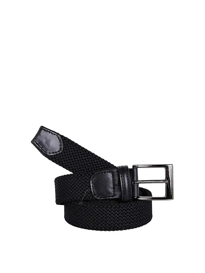 Cintura in pelle Nero