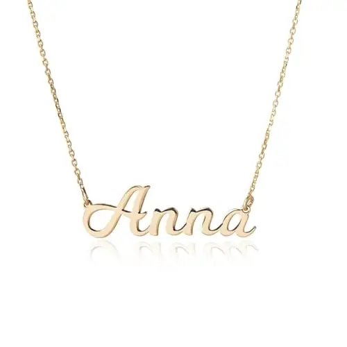 Sakrami Collana con Nome in Argento Kids Collection per bambini Collana in Argento 925 Sterling, con Nome