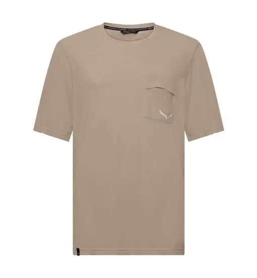 Agner Hemp/Dst M - T-shirt - uomo Light Brown
