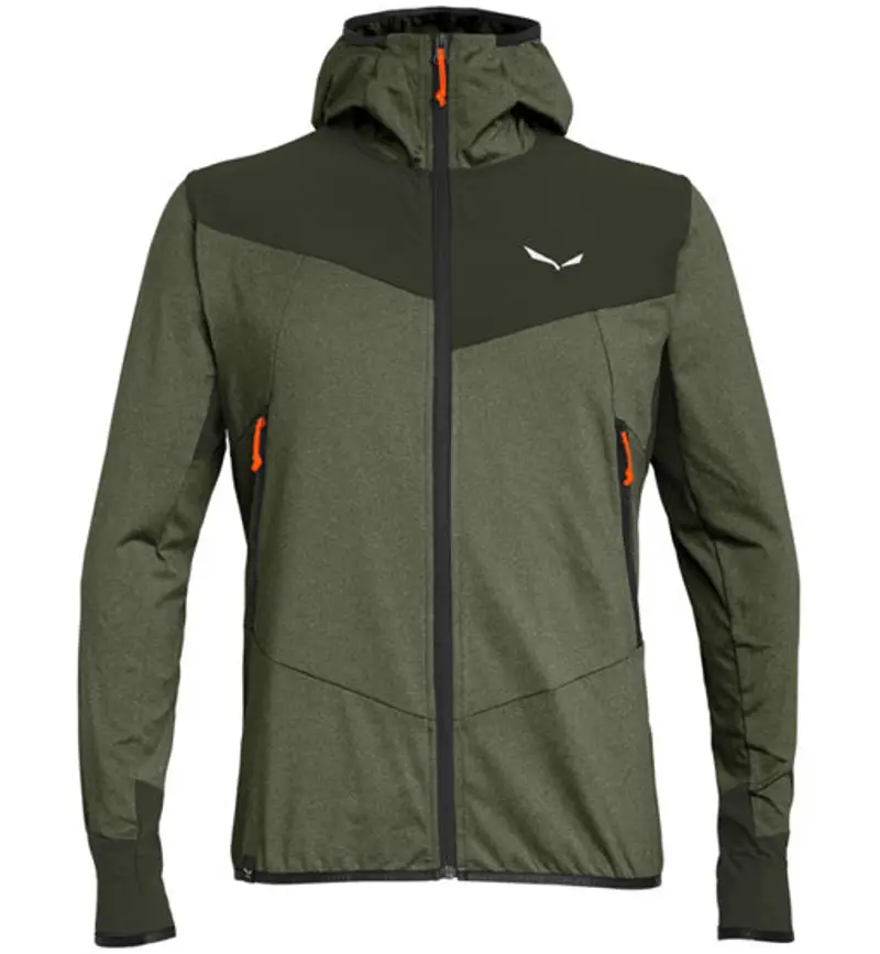 Agner Hybrid Pl/Dst - giacca softshell - uomo Dark Green